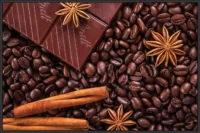 Магнитная настенная доска «Кофейная фантазия» | Интернет-магазин Artboardmagic!