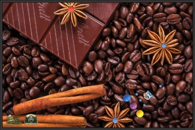 Магнитная настенная доска «Кофейная фантазия» | Интернет-магазин Artboardmagic!