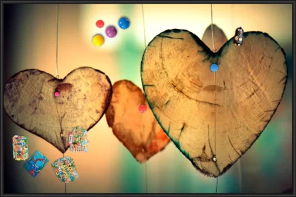 Магнитная настенная доска «Сердечки» | Интернет-магазин Artboardmagic!